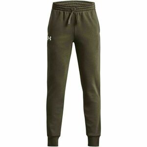 Under Armour RIVAL FLEECE JOGGERS Pantaloni de trening pentru băieți, kaki, mărime M imagine