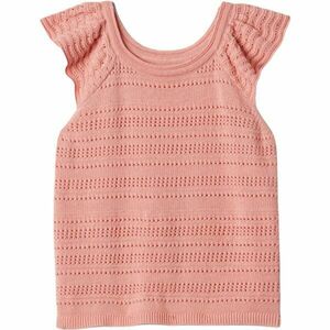 GAP V-CROCHET Tricou de fetițe, somon, mărime imagine