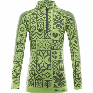 ALPINE PRO SEAMO Tricou funcțional pentru copii, verde, mărime imagine