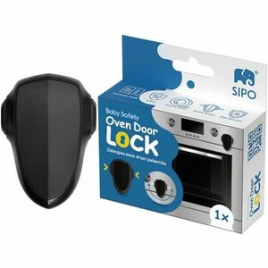 Sipo SAFETY LOCK Încuietoare de siguranță pentru ușa de la cuptor, negru, mărime imagine