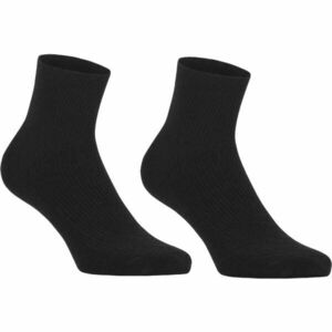 SCHOLL BAMBOO QUARTER 2P Șosete scurte din bambus, negru, mărime imagine