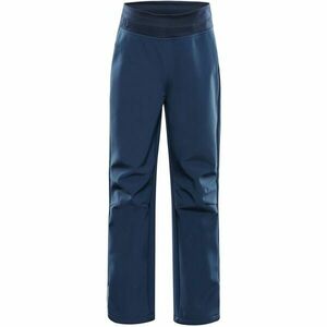 ALPINE PRO ZORTO Pantaloni călduroși copii, albastru închis, mărime 104-110 imagine