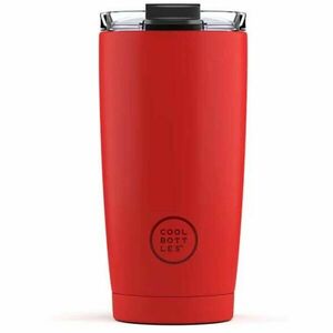 COOL BOTTLES TERMO 550 ML Cană termos din oțel inoxidabil, roșu, mărime 550 ML imagine