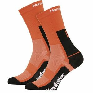 Horsefeathers CADENCE LONG Șosete ciclism, portocaliu, mărime 37-39 imagine
