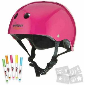 WIPEOUT PINK 5+ let Cască ciclism copii, roz, mărime (49 - 52) imagine