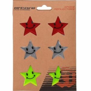 Arcore AR STARS 6 Stele reflectorizante pentru spițe, mix, mărime imagine