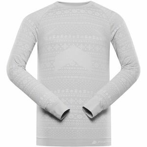 ALPINE PRO AMBOS Tricou funcțional pentru bărbați, gri, mărime XL/XXL imagine