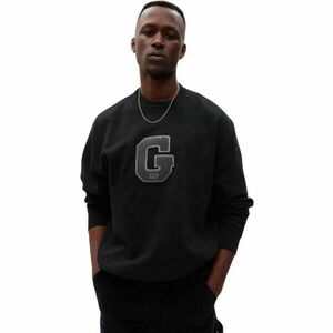 GAP LOGO CREW Hanorac bărbați, negru, mărime imagine