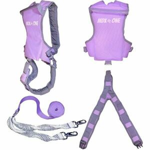 MDXONE STATIC SKI HARNESS WITH 9' STATIC ROPE Ham pentru schi, mov, mărime imagine