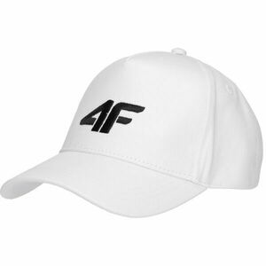 4F BASEBALL CAP Șapcă pentru bărbați, alb, mărime imagine