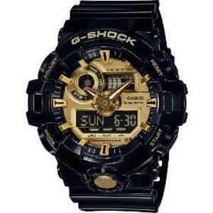 Ceas Casio G-Shock GA-710GB-1AER, negru/auriu imagine