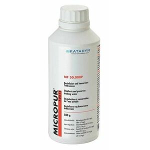 Praf Katadyn Micropur Forte MF 50'000P pentru dezinfectarea apei, 500g imagine
