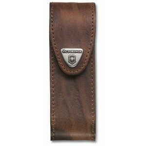 Victorinox Husă de piele - maro, lungă, max. 111mm cu 4 până la 6 straturi imagine