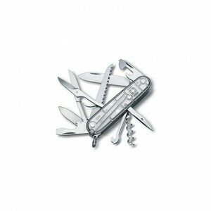 Victorinox cuțit de buzunar transparent 91mm Huntsman SilverTech imagine