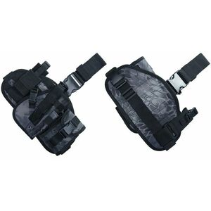 WARAGOD Krigsman holster pentru coapsă, negru phython imagine