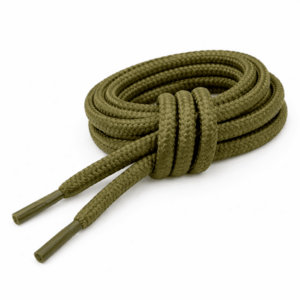 WARAGOD Șireturi pentru încălțăminte Warstrap Round, olive imagine
