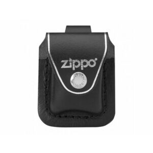 Husă pentru brichetă Zippo din piele, neagră imagine