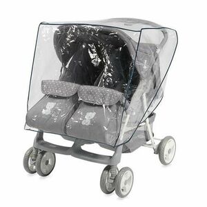 Husa de ploaie pentru carucior de gemeni Lorelli Duo, universal imagine