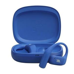 Casti alergare open-ear JBL Endurance Zone, True Wireless, IP68, 4 microfoane, Redare pana la 32 ore, Bluetooth 5.3, Albastru imagine