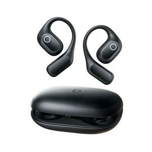 Casti alergare True Wireless Baseus Bowie Eli 2i Fit, Open-Ear, Bluetooth 6.0, Autonomie 11/36 ore, Microfon pe casca, IPX5 (Negru) imagine