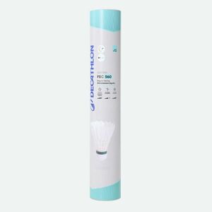Fluturaş Badminton Artengo (Viteza 78) Alb Set de 12 imagine