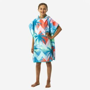Poncho de baie surf 500 Sweet Copii 110-135 cm imagine