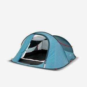 Cort de camping instant 3 locuri, 2 Seconds albastru imagine