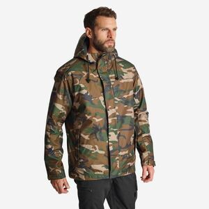 GEACĂ IMPERMEABILĂ CĂLDUROASĂ 100 CAMUFLAJ WOODLAND imagine