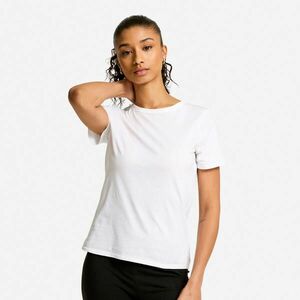 Tricou 100 Fitness Alb Damă imagine