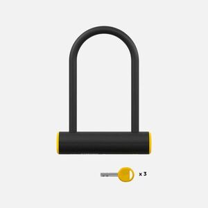 ANTIFURT BICICLETĂ U SECURITATE RIDICATĂ certificat ART2 D 900 M imagine