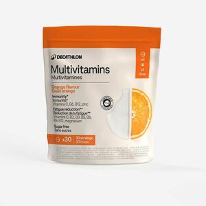 Multivitamine fără zahăr, cu aromă naturală de portocală, 30 comprimate imagine