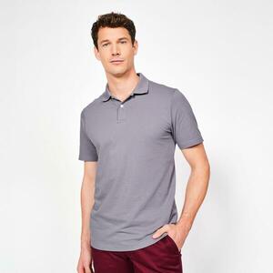 Tricou Polo golf 100% bumbac MW100 Gri Bărbați imagine