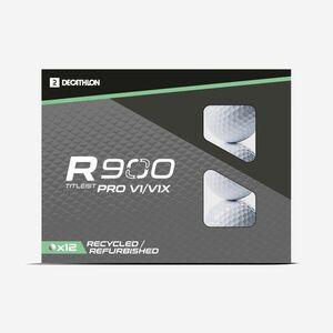 Set 12 mingi golf recondiționate R900 Alb imagine