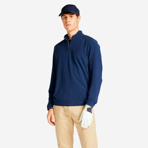 Bluză Golf hidrofobă protecție vânt rw500 Bleumarin Bărbați imagine