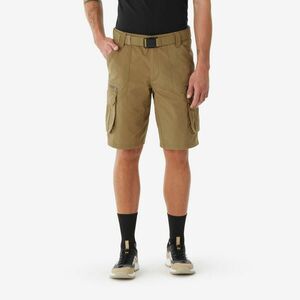Pantalon scurt drumeție NH500 Cargo maro bărbați imagine