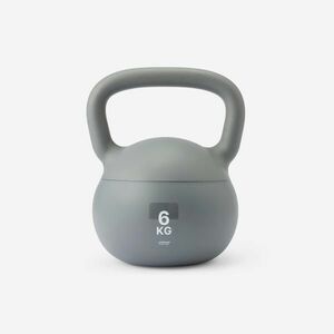 Ganteră Home Kettlebell 6 KG, gri imagine