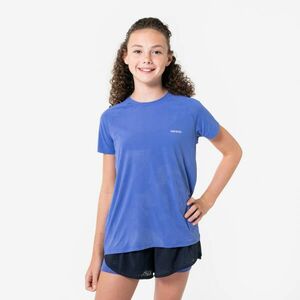 Tricou de alergare fără cusături KIPRUN Run 900 Light Mov Fete imagine