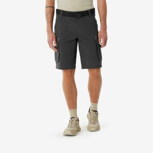 Pantalon scurt drumeție NH500 Cargo gri bărbați imagine