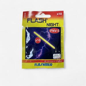 Batoane luminoase Starlite pescuit 10x FLASH NIGHT FNV-5 2, 9x25mm imagine