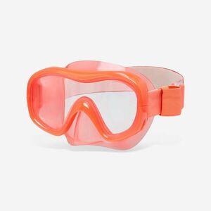 Ochelari scufundare anti-aburire 100 Mono Confort Roz oranj imagine
