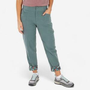 Pantalon de in Drumeție NH500 Verde Damă imagine