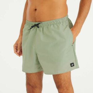 Șort de baie surf Hendaia pockets Kaki Bărbați imagine