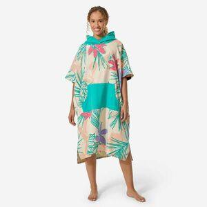 Poncho de baie plajă 500 Lumi Verde Adulți peste 150 cm imagine