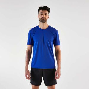 Tricou de alergare Kiprun Run 100 Albastru Bărbaţi imagine