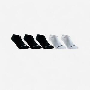 SET DE 5 PERECHI ȘOSETE SPORT SCURTE RS 160 NEGRU ALB imagine