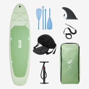 Set Stand up paddle convertibil 100 Verde imagine