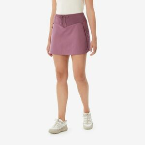 Fustă pantalon de drumeție, NH500 Mov Damă imagine