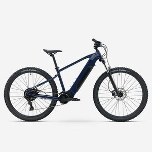Bicicletă MTB electrică semi-rigidă drumeție29" Cadru aluminiu E-EXPL140Albastru imagine