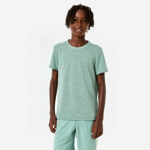 Tricou multisport tehnic și respirant Verde Copii imagine