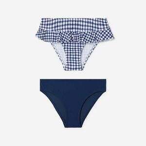 Set 2 slipuri de baie Vichy Madi Bleumarin Fete imagine
